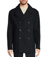 Murano Stretch Wool Blend Peacoat