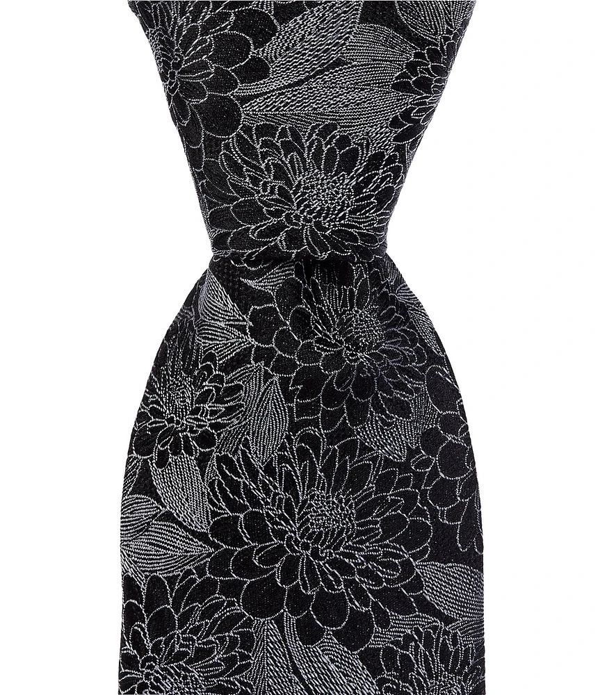 Murano Thomas Flower Burst 3 1/8#double; Silk Tie