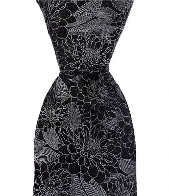 Murano Thomas Flower Burst 3 1/8#double; Silk Tie