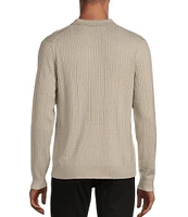 Murano Timeless Twenties Collection Johnny Collar Textured Sweater