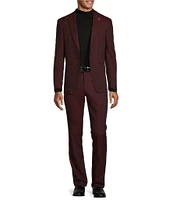 Murano Timeless Twenties Collection Slim Fit Jacquard Geo Print Suit Separates Jacket