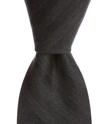 Murano Tonal Stripe 3 1/8#double; Silk Blend Tie