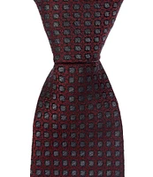 Murano Tony Interlocking Neat Printed 3 1/8#double; Silk Tie