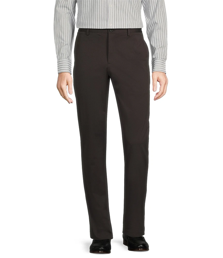 Murano Alex Slim Fit Performance Stretch Flat Front Chino Knit Pants