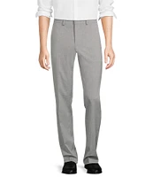 Murano Wardrobe Essentials Alex Slim Fit TekFit Waistband Suit Separates Flat Front Dress Pants