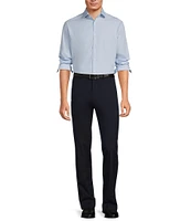 Murano Wardrobe Essentials Alex Slim Fit TekFit Waistband Suit Separates Flat Front Dress Pants