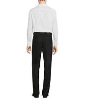 Murano Wardrobe Essentials Alex Slim Fit TekFit Waistband Suit Separates Flat Front Dress Pants