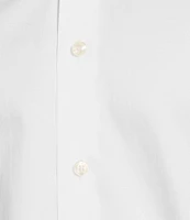 Murano Wardrobe Essentials Classic Fit Solid Long Sleeve Woven Shirt