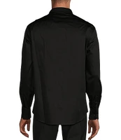 Murano Wardrobe Essentials Classic Fit Solid Long Sleeve Woven Shirt