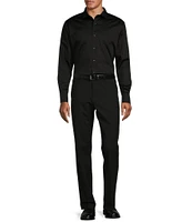 Murano Wardrobe Essentials Classic Fit Solid Long Sleeve Woven Shirt