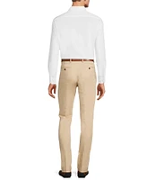 Murano Wardrobe Essentials Evan Extra Slim Fit Flat Front Tapered Leg Chino Dress Pants