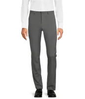 Murano Wardrobe Essentials Evan Extra Slim Fit TekFit Waistband Suit Separates Flat Front Dress Pants