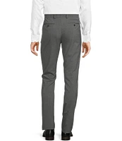 Murano Wardrobe Essentials Evan Extra Slim Fit TekFit Waistband Suit Separates Flat Front Dress Pants