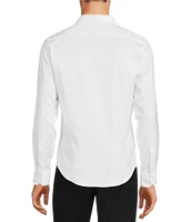 Murano Wardrobe Essentials Slim-Fit Textured Spread-Collar Woven Sportshirt