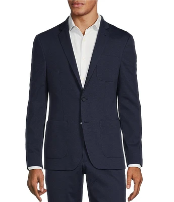 Murano Wardrobe Essentials Solid Slim-Fit Suit Separates Knit Blazer