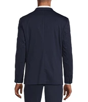 Murano Wardrobe Essentials Solid Slim-Fit Suit Separates Knit Blazer