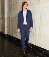 Murano Wardrobe Essentials Solid Slim-Fit Suit Separates Knit Blazer