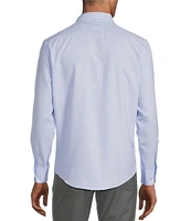 Murano Wardrobe Essentials Solid Dobby Stretch Long Sleeve Woven Shirt