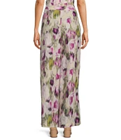 Muse by Marchesa Thornly Linen Blend Wide Leg Coordinating Pants