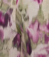 Muse by Marchesa Thornly Linen Blend Wide Leg Coordinating Pants