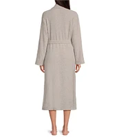 N By Natori Aura Heather Long Sleeve Shawl Collar Robe