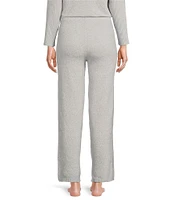 N by Natori Aura Heather Ribbed Knit Coordinating Lounge Pants