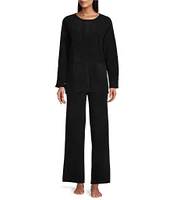 N by Natori Aura Ribbed Knit Coordinating Sleep Pants