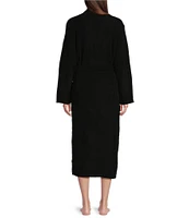 N By Natori Aura Solid Long Sleeve Shawl Collar Robe