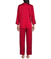 N by Natori Soho Geometric Print Jacquard Pajama Set