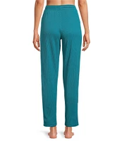 N by Natori Tranquility Waffle Knit Drawstring Tie Coordinating Lounge Pants