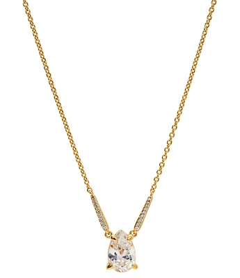 Nadri Colette Crystal Short Pendant Necklace