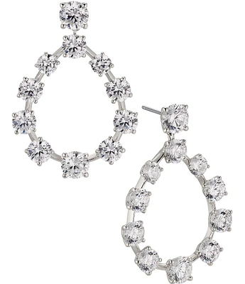 Nadri Crystal Halle Teardrop Drop Earrings