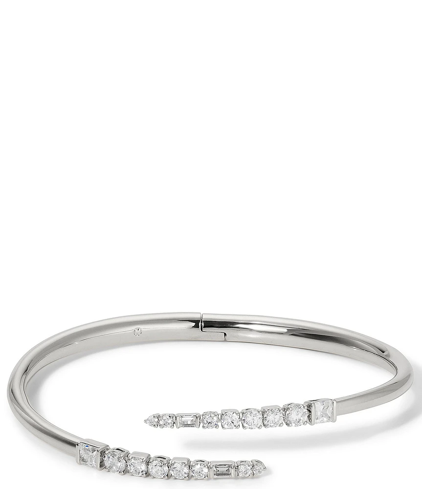 Nadri Delphine Bypass Cuff Bracelet