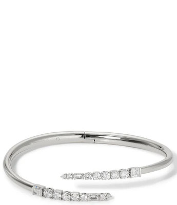 Nadri Delphine Bypass Cuff Bracelet