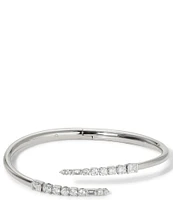 Nadri Delphine Bypass Cuff Bracelet