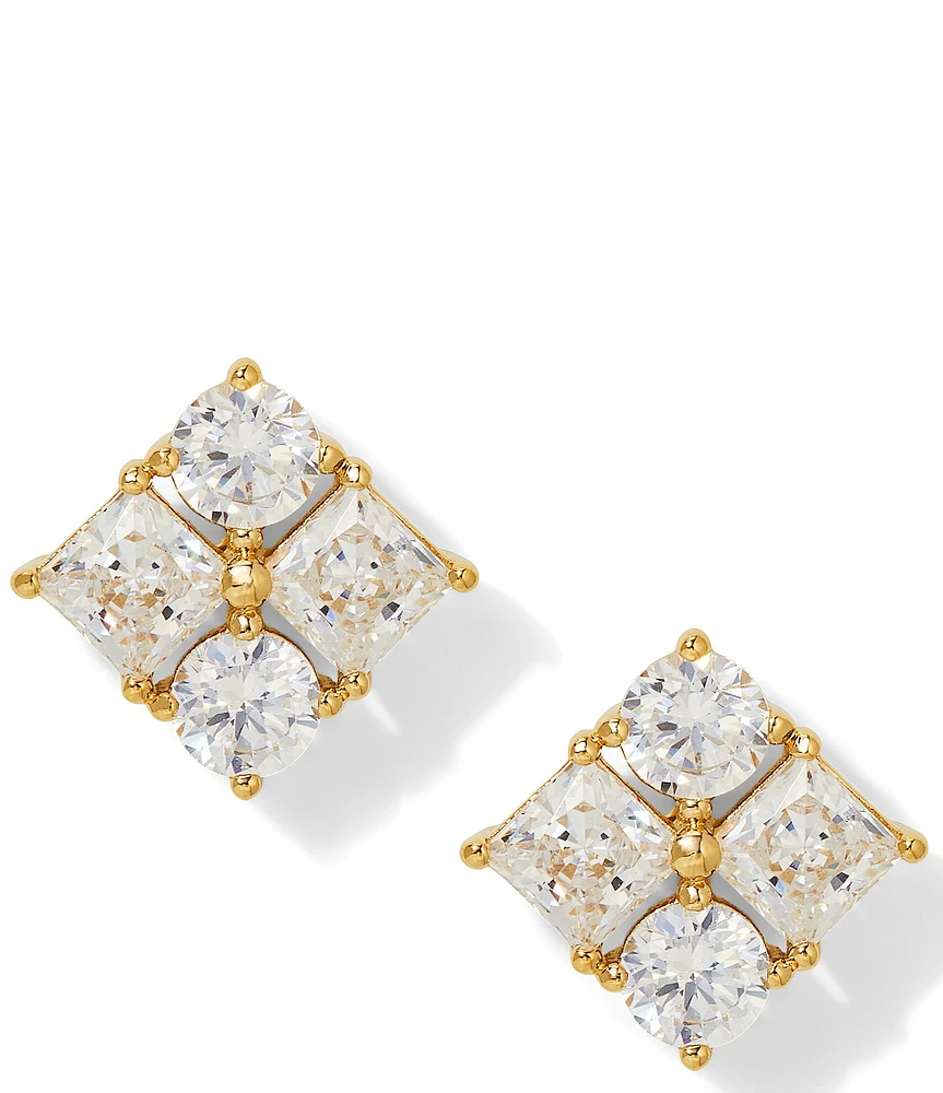 Nadri Delphine Cluster Stud Earrings