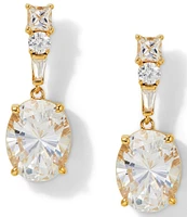Nadri Delphine Oval CZ Drop Earrings
