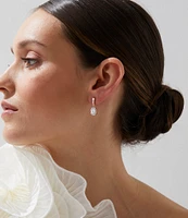 Nadri Delphine Oval CZ Drop Earrings