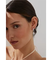 Nadri Delphine Triple Linear Earrings