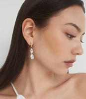 Nadri Farrah Crystal Drop Earrings