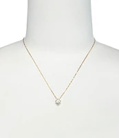 Nadri Floating Cubic Zirconia Pendant Necklace