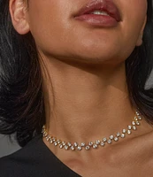 Nadri Halle Crystal Choker Necklace