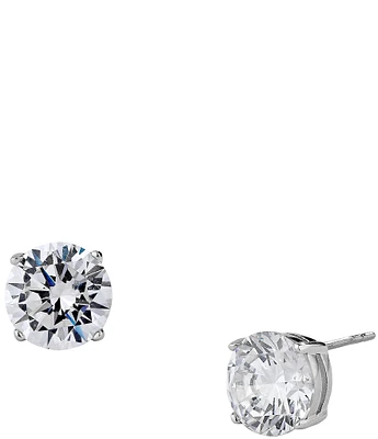 Nadri Large Cubic Zirconia Stud Earrings