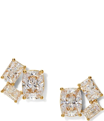 Nadri Northern Lights Cluster CZ Stud Earrings