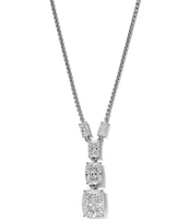 Nadri Northern Lights CZ Adjustable Y Necklace