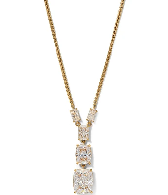 Nadri Northern Lights CZ Adjustable Y Necklace