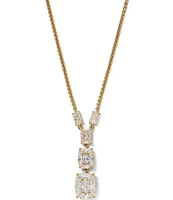 Nadri Northern Lights CZ Adjustable Y Necklace