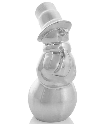 Nambe Mini Snowman Figurine