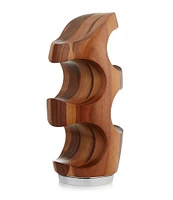 Nambe Vie 4 Bottle Wine Rack