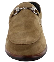 Naot Bentu Suede Bit Buckle Loafers